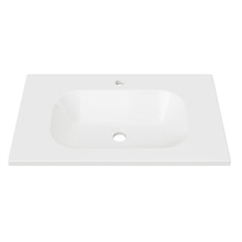 Stadium Slim Countertop with Single Integrated Basin